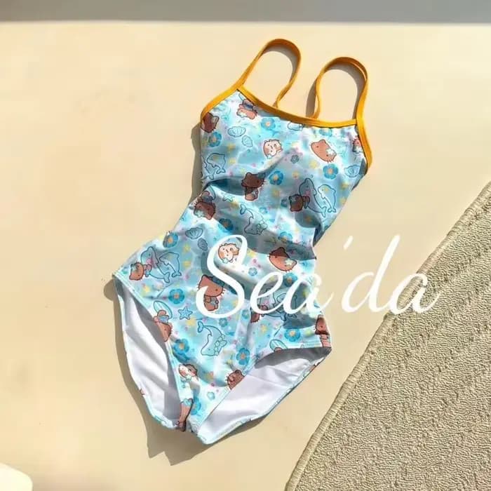Maillot de bain Kawaii Sanrio Hello Kitty pour femme