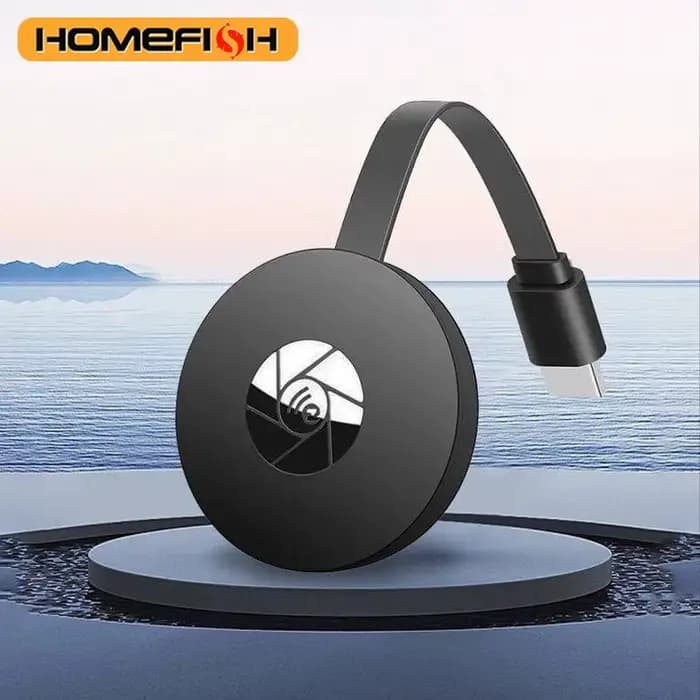 Projection HD sans fil multi-appareils : téléphone mobile connecté à la télévision, projection HD 1080P, ordinateur, iPad, projecteur d'écran en direct Wi-Fi