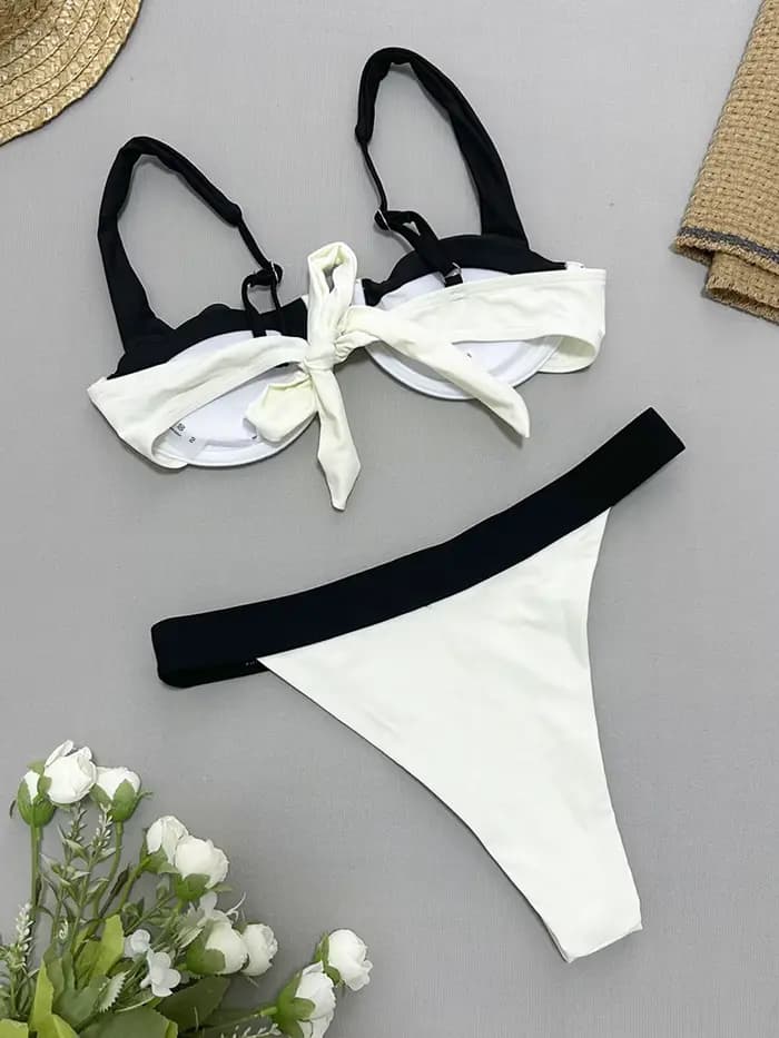Maillot de bain deux pièces sexy pour femmes
