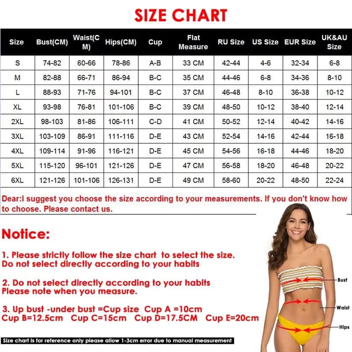 Push Up Bikini rouge licou maillot de bain femmes taille haute maillots