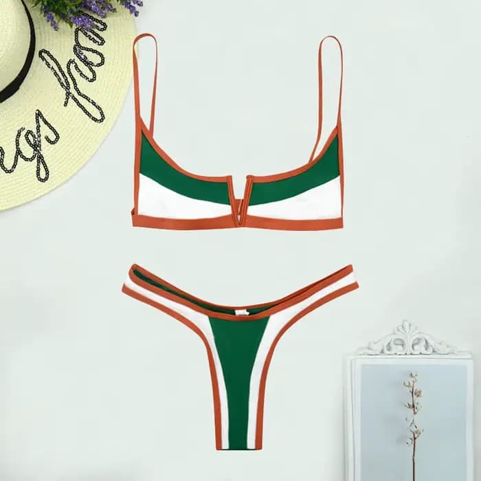 Maillot de bain 2 pièces pour femme