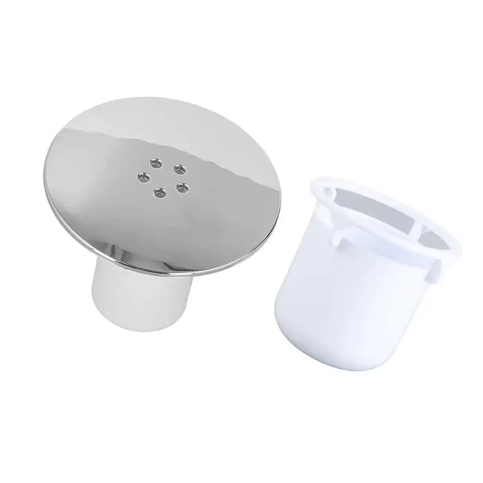 Drain de sol pour plomberie et salle de bain, Drain de boîtier de douche en plastique, couvercle de vidange de douche, pièce de rechange pour bouchon de piège à déchets