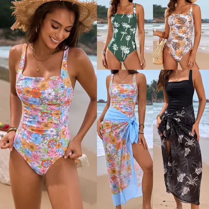 2025 nouveau petit maillot de bain une pièce à fleurs costume pour femme maillot de bain une pièce Куshenльник Ж Salah