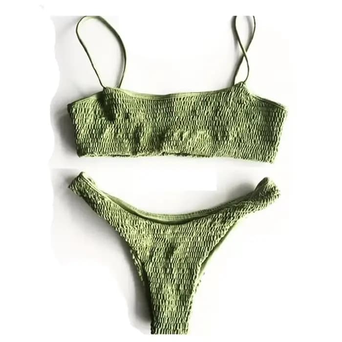 Maillot de bain sexy pour femme, soutien-gorge push-up rembourré, bikini, ensemble deux pièces, vêtements de plage, 2021