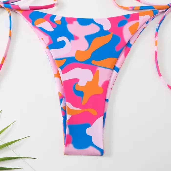 Maillot de bain brésilien deux pièces pour femme, bikini rembourré, maillot de bain femme, baigneur, baigneur imbibé, maillot de bain femme, 5 couleurs