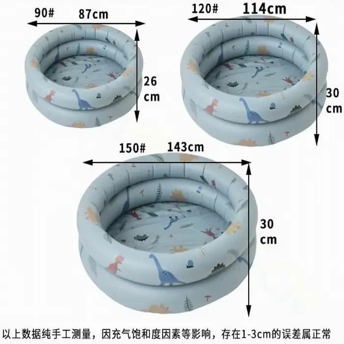 Piscine gonflable de sirène pour enfants