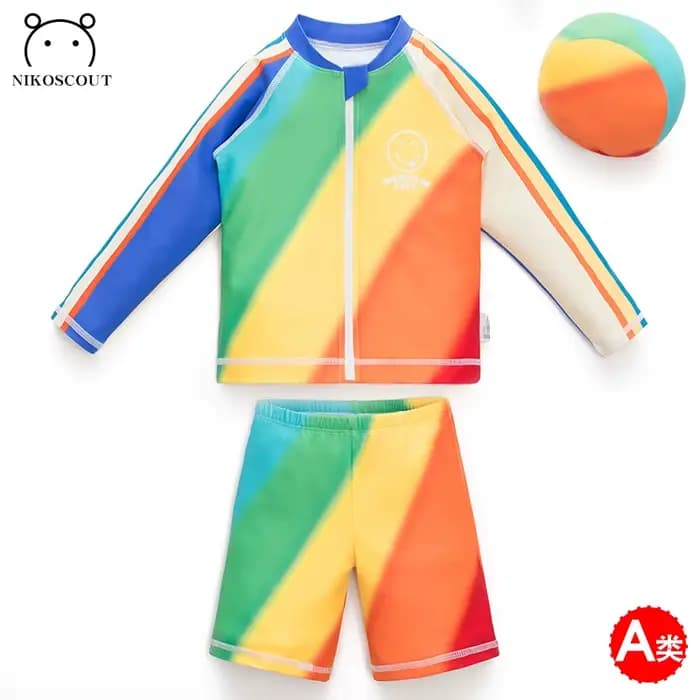 Maillot de bain à manches longues pour enfants