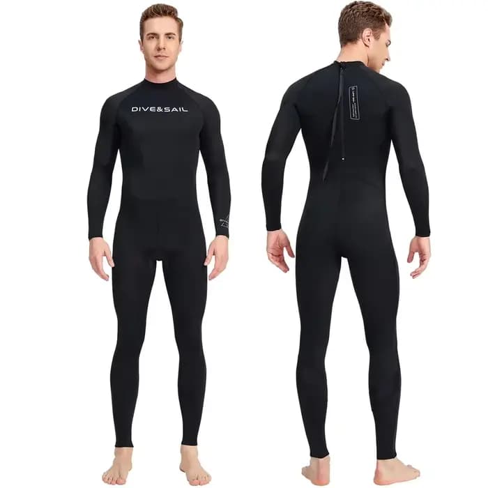 Combinaison de natation à manches longues pour hommes