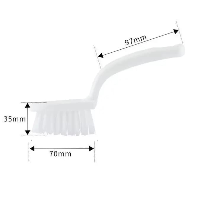 Brosse de nettoyage pour joints de carrelage de salle de bain, brosse pour rainures de fenêtre, brosse pour clavier, brosse d'angle de cuisine, outils de nettoyage, brosse à sol