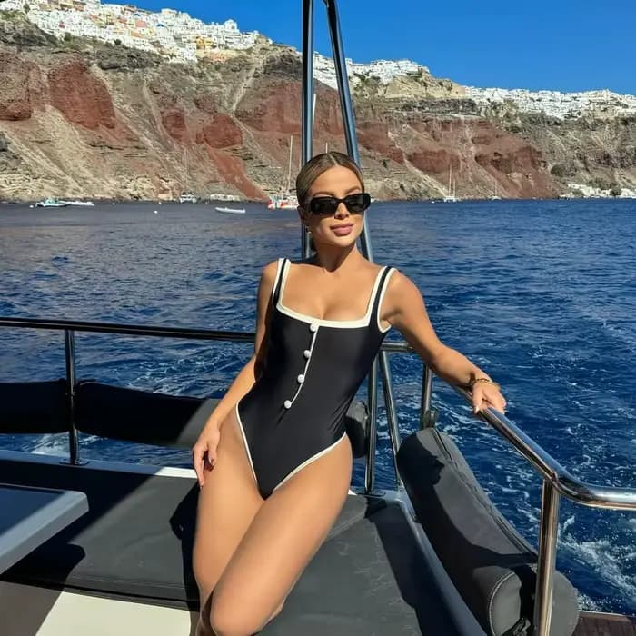 Maillot de bain une pièce, Design haut de gamme, imprimé Floral, à volants, amincissant, vacances, Sexy, printemps chaud, pour femmes, 2025