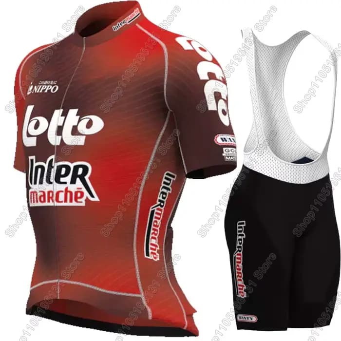 Ensemble de maillot de cyclisme Lotto 2026 pour hommes