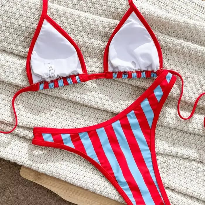 Nouvel ensemble de bikini floral pour femme