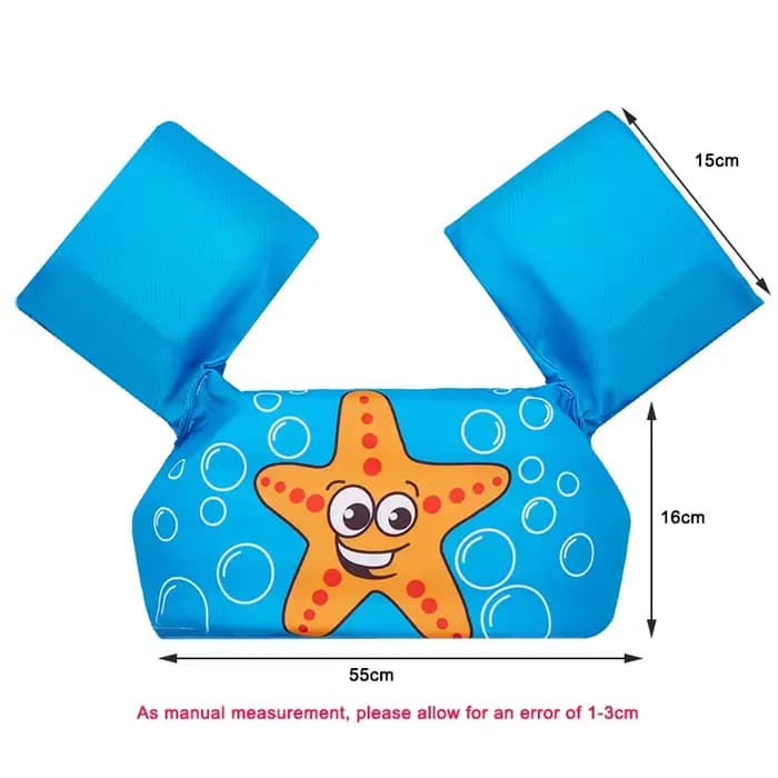 Accessoire de piscine : Gilet de natation d'apprentissage et brassards de flottabilité en mousse, meilleurs que les bouées gonflables