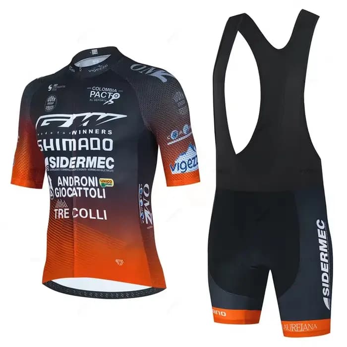 Maillot de cyclisme pour hommes, ensemble de bavoirs 19D, vêtements de vélo, vêtements de vélo, culotte courte, vêtements d'été, 2025