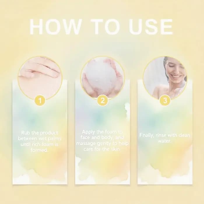 Savon kaki Swarva, arôme naturel et nettoyage doux, barre faite à la main pour le bain et les soins de la peau