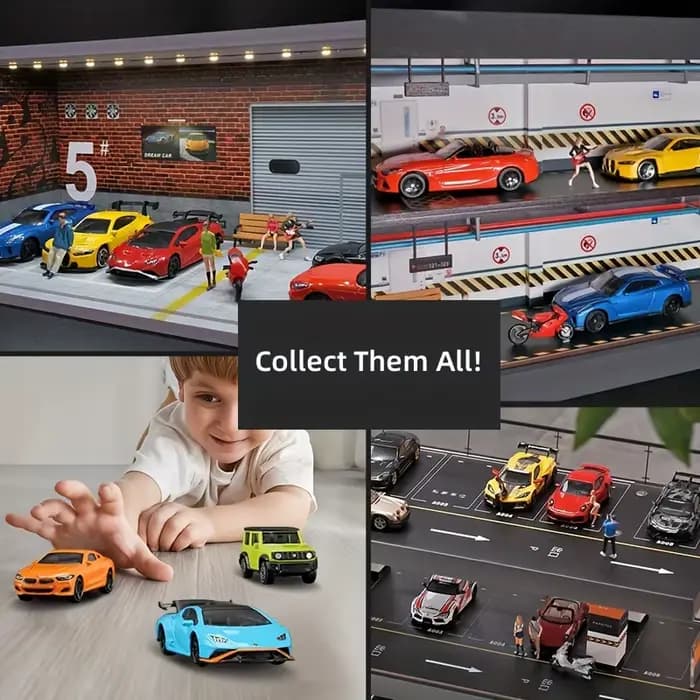 CCA 1/64 modèle de voiture jouet adapté aux Hot Wheels & MINIGT 1:64 F1 Pagani Lamborghini BMW Audi Porsche TOYOTA Nissan Volkswagen