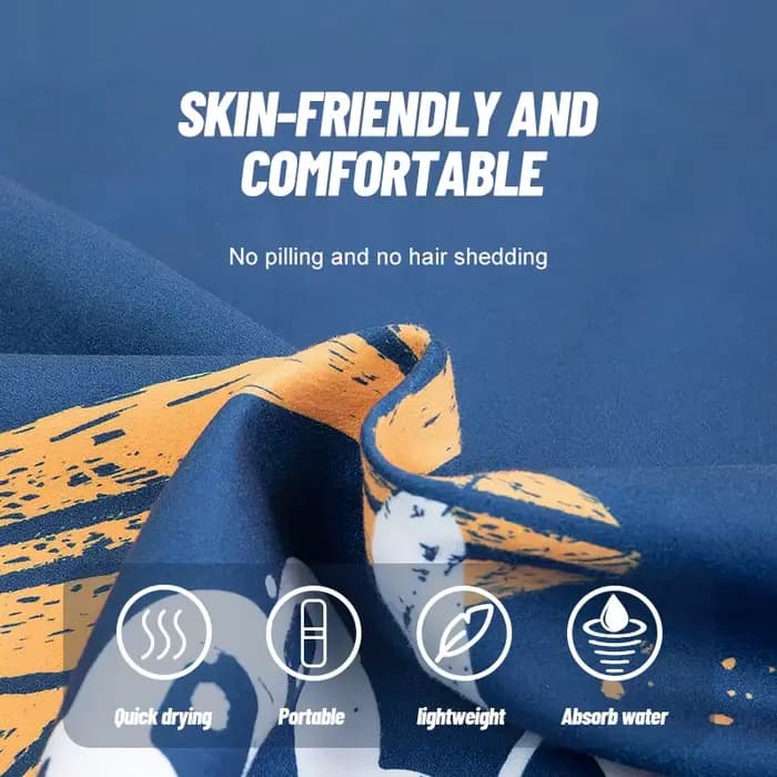 Poncho de Surf Personnalisé en Microcarence pour Adulte