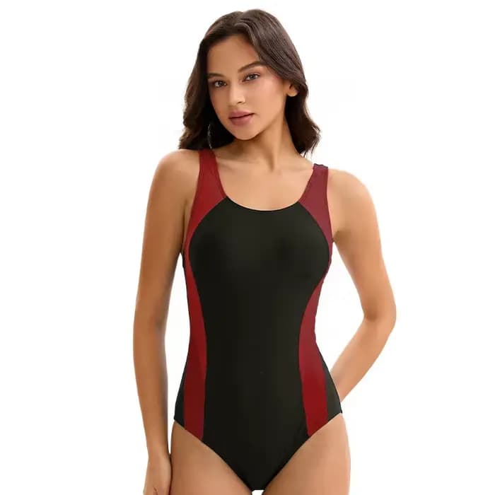 Maillot de bain une pièce athlétique pour femme