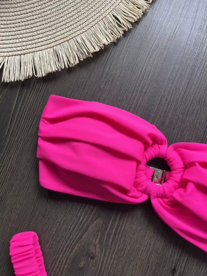 2026 Sexy Micro Bikini Tube Top Femme Maillots de Bain Féminins Ensemble Bikini Brésilien String Biquini Tenues de Plage