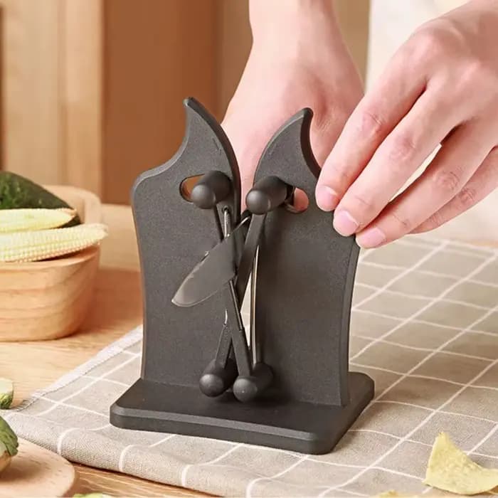 Affûteur de couteaux, outil d'affûtage de cuisine, affûtage facile et sûr, couteau de Chef de cuisine, couteau damas, outils de cuisine, fournitures de cuisine
