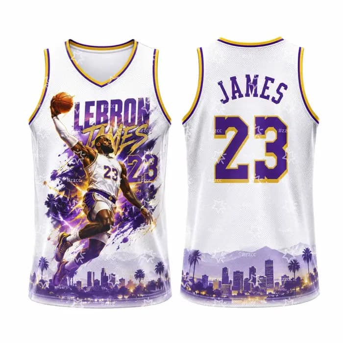 Maillot de basket-ball des Philadelphia 26-27, maillot de football LeBron James n°23, t-shirt de sport d'été pour homme, vêtements pour enfant 