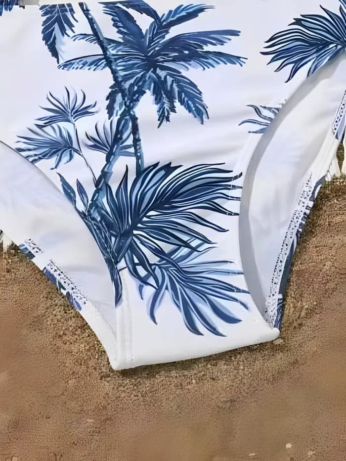 Ensemble 3 pièces imprimé : Maillot de bain pour filles 2026 avec kimono, tenue de bain pour enfants, maillot de bain féminin, vêtements de plage