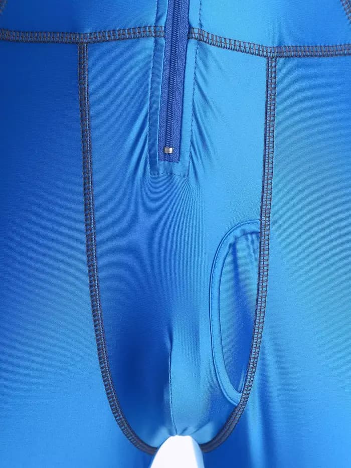 Combinaison de natation brillante pour hommes