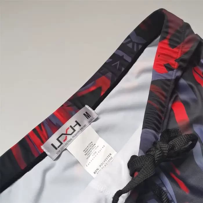 UXH marque hommes maillots de bain court avec push-up noir troncs Boxer hi-q Sexy
