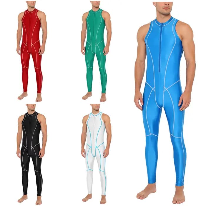 Combinaison de bain sans manches pour homme