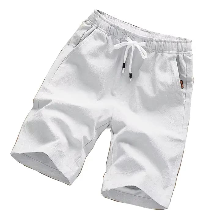 Short d'été décontracté pour hommes, grande taille, pantalon de plage, course à pied, Sport, pantalon court droit, survêtement fin, loisirs, ample