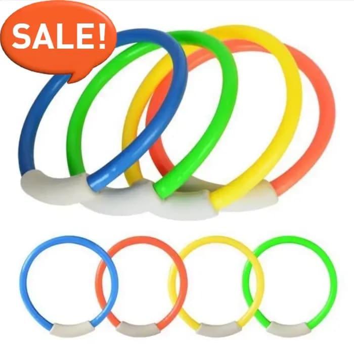 Anneaux de plongée coulants, jeux de plongée en piscine, jouets colorés, accessoires de natation, récupération sous-marine, entraînement au développement des compétences