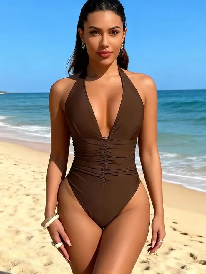 Maillot de bain une pièce pour femmes
