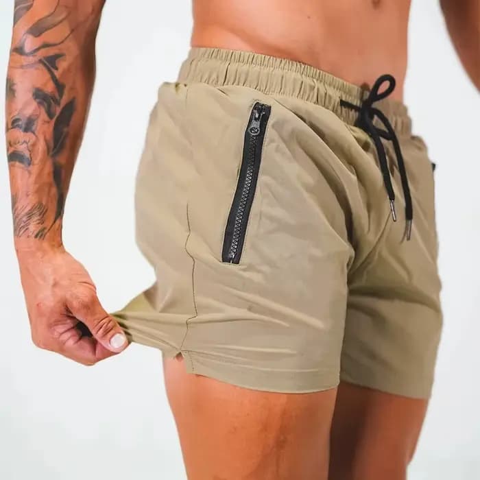Maillot de bain pour hommes avec poches zippées