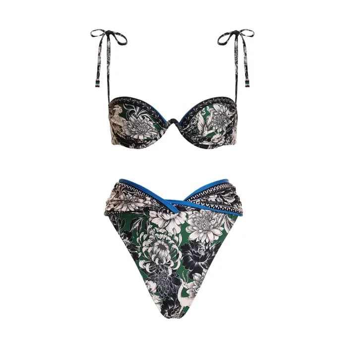 2025 maillot de bain à armatures Bikini femmes maillot de bain taille haute maillots de bain deux pièces maillot de bain maillots de bain Bandeau Biquini