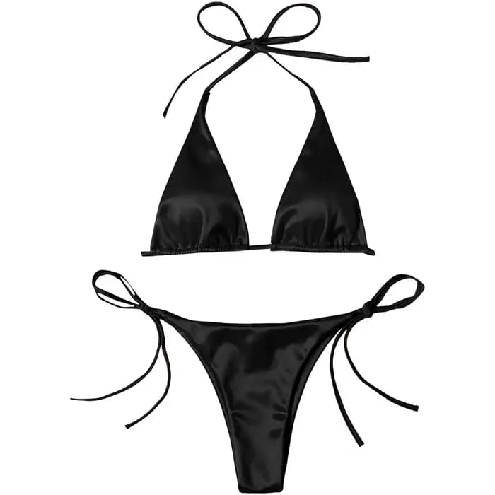 Maillot de bain brésilien en satin