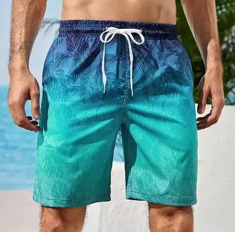 Short de bain à séchage rapide, respirant, avec cordon de serrage et poches, pour le surf, la plage, l'été, short de bain pour homme 5XL, sport aquatique