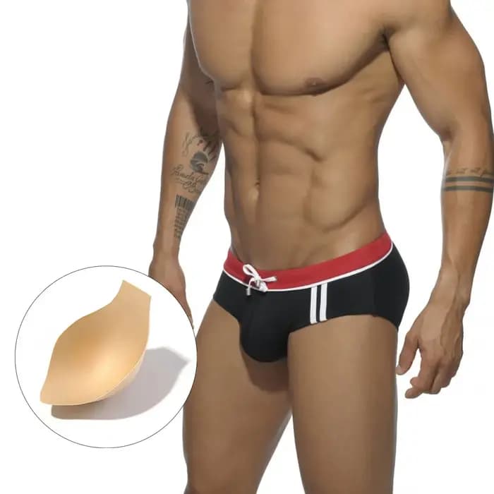 Marque maillot de bain porter slips natation push-up taille basse sous-vêtement confortable décontracté respirant culotte mâle surf troncs hommes
