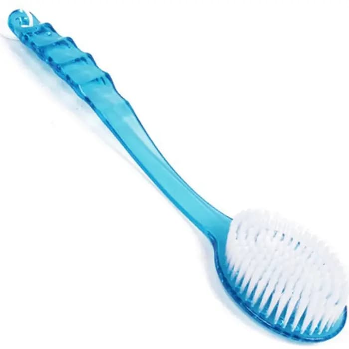 Brosse de bain à long manche pour le dos et le corps