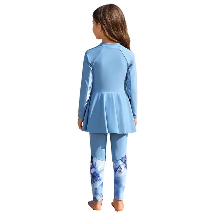 Maillot de bain trois pièces pour filles