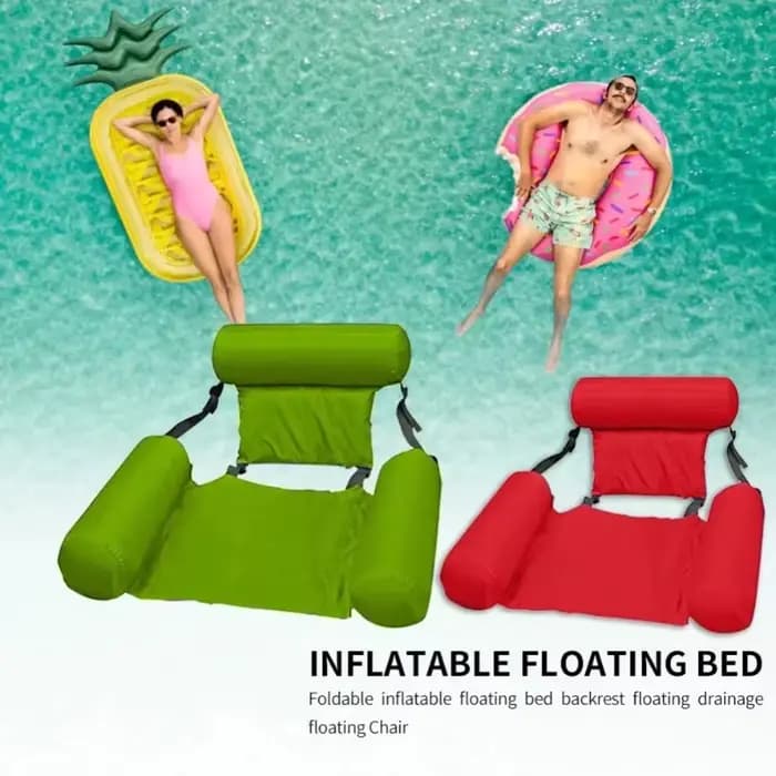Nouveaux matelas gonflables accessoires de piscine d'eau hamac chaises longues flotteur de piscine jouets de Sports nautiques tapis flottant jouets de piscine