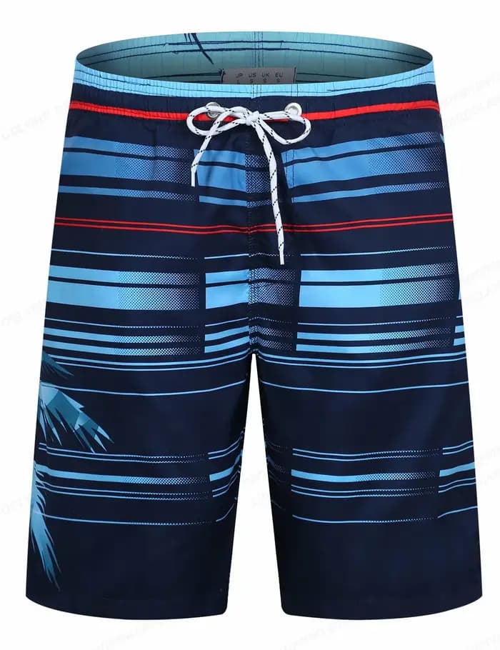 Short de bain à séchage rapide pour homme, respirant, avec cordon de serrage et poches, pour le surf, la plage, l'été, taille 5X
