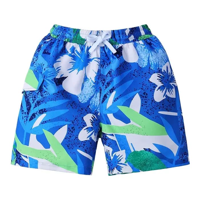 Hawaii enfants short de bain mignon maillot de bain maillot de bain séchage rapide maillot de bain d'été garçons short de plage planche de Surf mâle vêtements pantalon