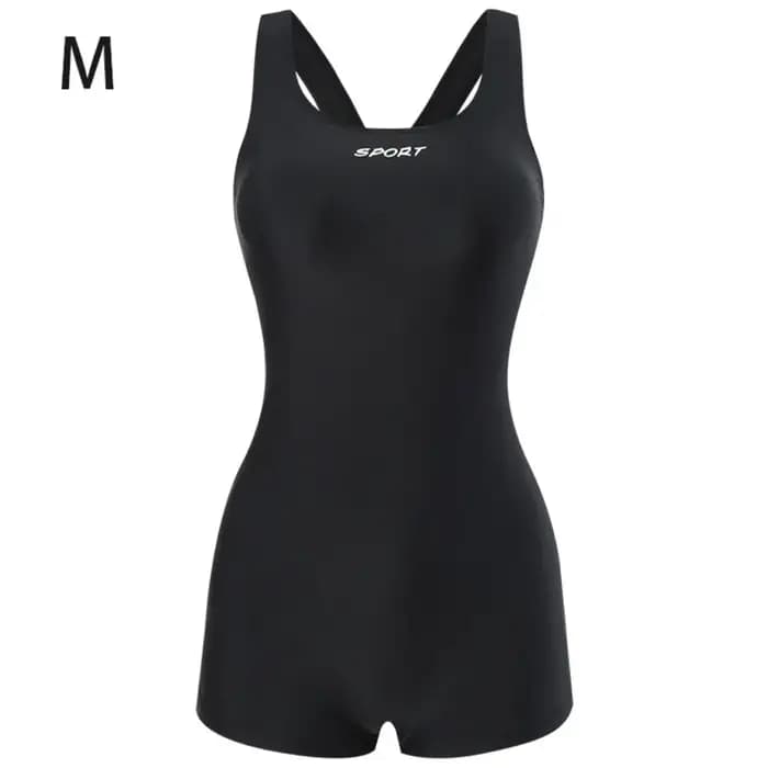 Maillot de bain une pièce à bretelles croisées avec coussinets de poitrine