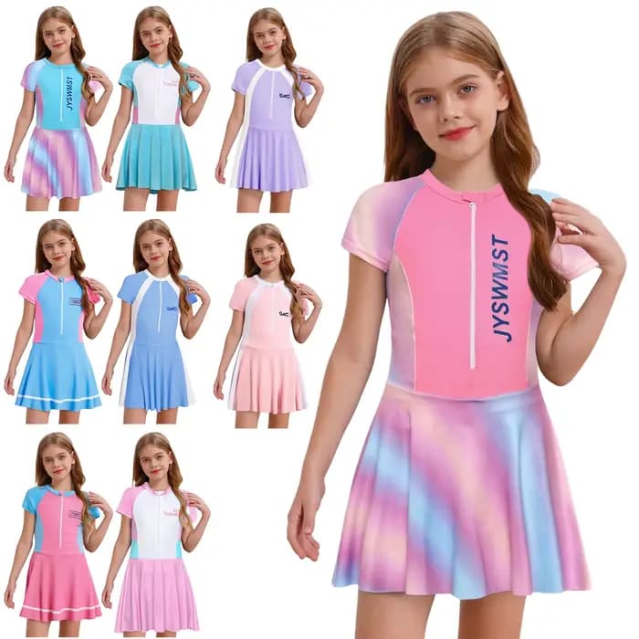 Robe de bain une pièce pour filles