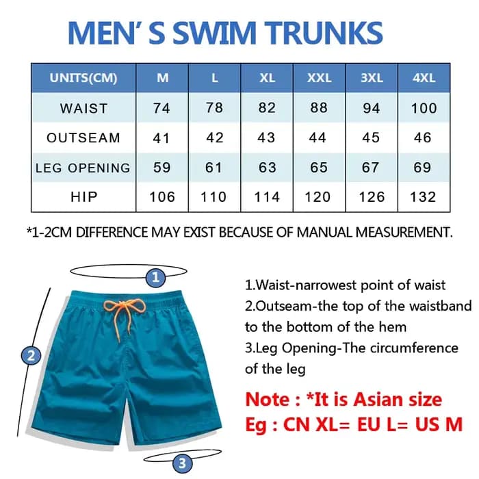 ESCATCH-Short de bain en nylon pour hommes, séchage rapide, short de plage, tissu solide, pantalon de surf, été