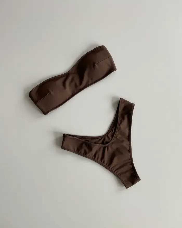 Maillot de bain une pièce à volants