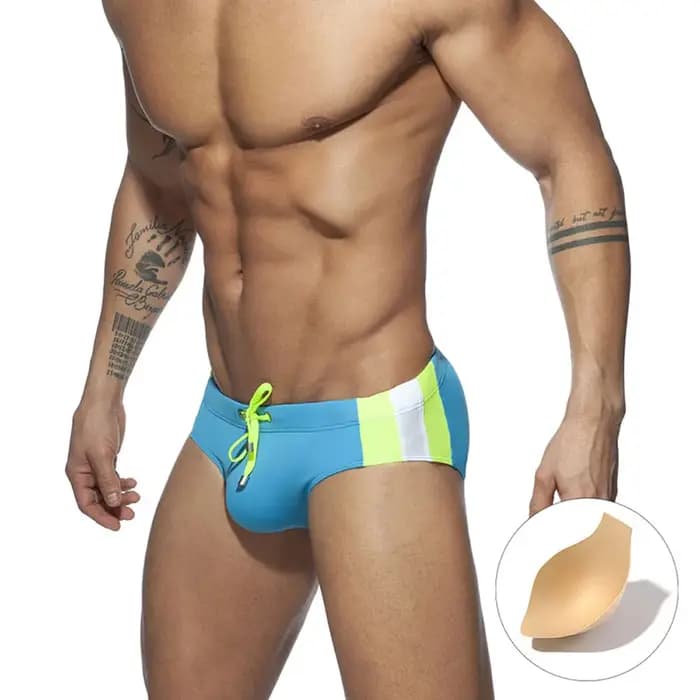 Slip de bain de marque pour hommes