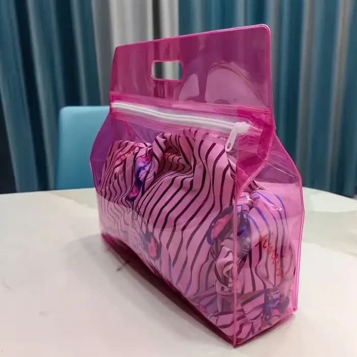 Sac de natation 3 pièces en EVA : Sacs de rangement séparés pour articles secs et humides