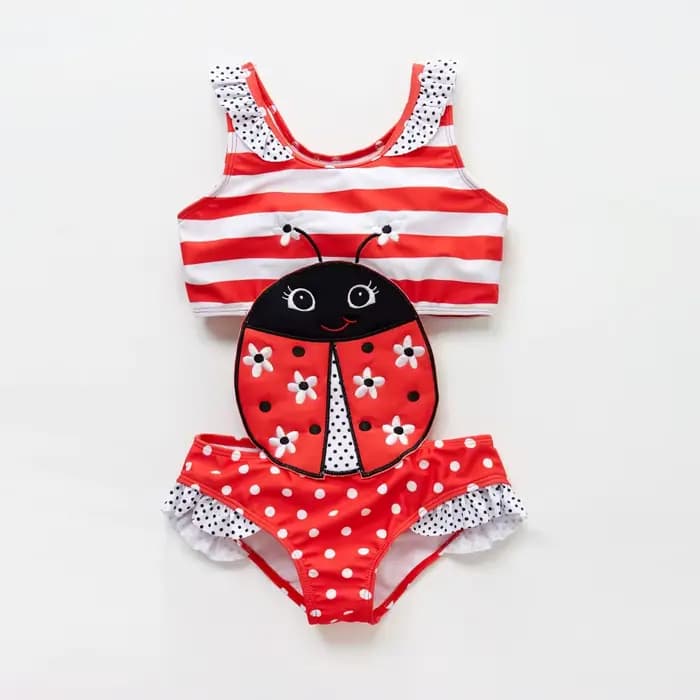 Maillot de bain une pièce pour filles, 12-7T, vêtements de natation en fibre, maillots de bain sirène pour enfants, maillots de bain d'été