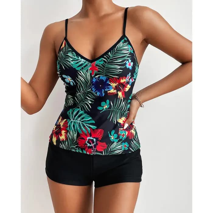 Sexy grands maillots de bain grande taille Tankini ensembles maillot